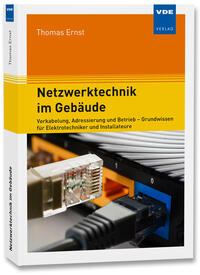Vorderes Coverbild Netzwerktechnik im Gebäude