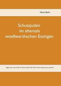 Vorderes Coverbild Schutzjuden im ehemals woellwarthschen Essingen