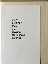 Vorderes Coverbild Ein Löffel Tee in einem Fass voll Honig