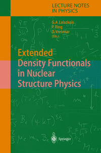Vorderes Coverbild Extended Density Functionals in Nuclear Structure Physics