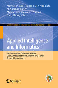 Vorderes Coverbild Applied Intelligence and Informatics