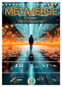 Vorderes Coverbild METAVERSE Cooler Terminplaner (Tischkalender 2025 DIN A5 hoch), CALVENDO Monatskalender