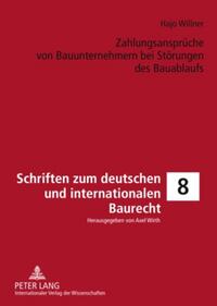 Vorderes Coverbild Zahlungsansprüche von Bauunternehmern bei Störungen des Bauablaufs