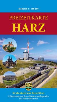 Vorderes Coverbild Freizeitkarte Harz