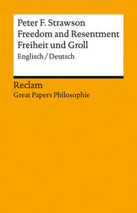 Vorderes Coverbild Freedom and Resentment / Freiheit und Groll. Englisch/Deutsch. [Great Papers Philosophie]