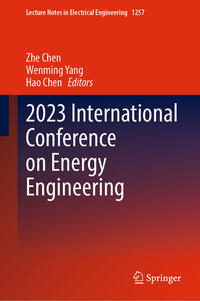 Vorderes Coverbild 2023 International Conference on Energy Engineering