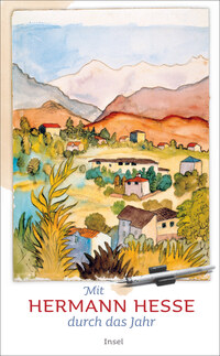 Vorderes Coverbild Mit Hermann Hesse durch das Jahr