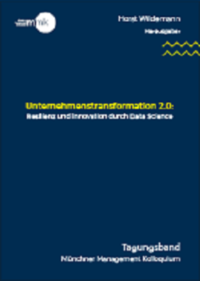 Vorderes Coverbild Unternehmenstransformation 2.0 - Resilienz und Innovation durch Data Science