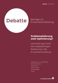 Vorderes Coverbild Problematisierung statt Optimierung?