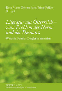 Vorderes Coverbild Literatur aus Österreich – zum Problem der Norm und der Devianz