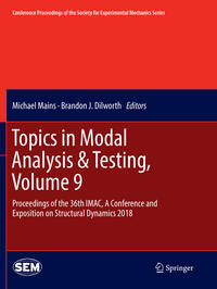 Vorderes Coverbild Topics in Modal Analysis & Testing, Volume 9