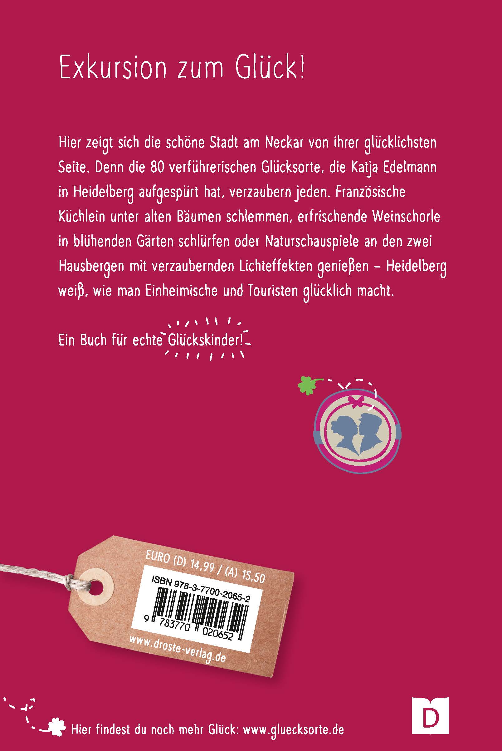 Rückseitencover Glücksorte in Heidelberg
