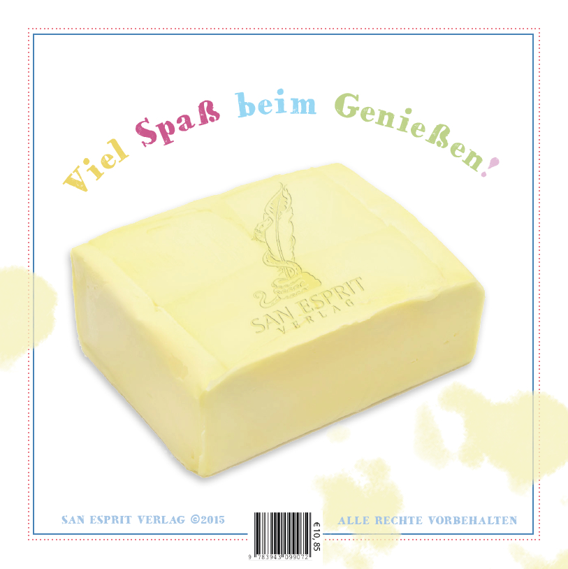 Rückseitencover Life is better with butter