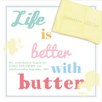 Vorderes Coverbild Life is better with butter