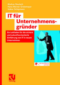 Vorderes Coverbild IT für Unternehmensgründer