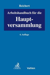 Vorderes Coverbild Arbeitshandbuch für die Hauptversammlung