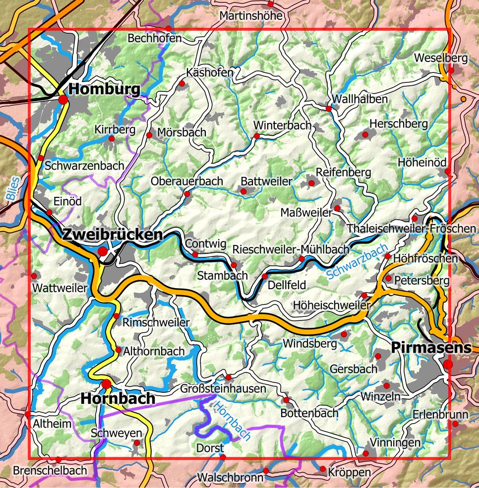Beispielinhalt (Bild) Pfälzerwald 1