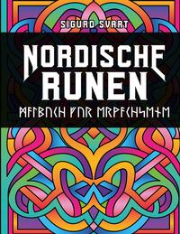 Vorderes Coverbild Nordische Runen Malbuch