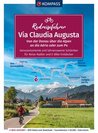 Vorderes Coverbild KOMPASS Radreiseführer Via Claudia Augusta
