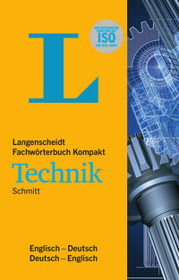 Vorderes Coverbild Langenscheidt Fachwörterbuch Kompakt Technik Englisch