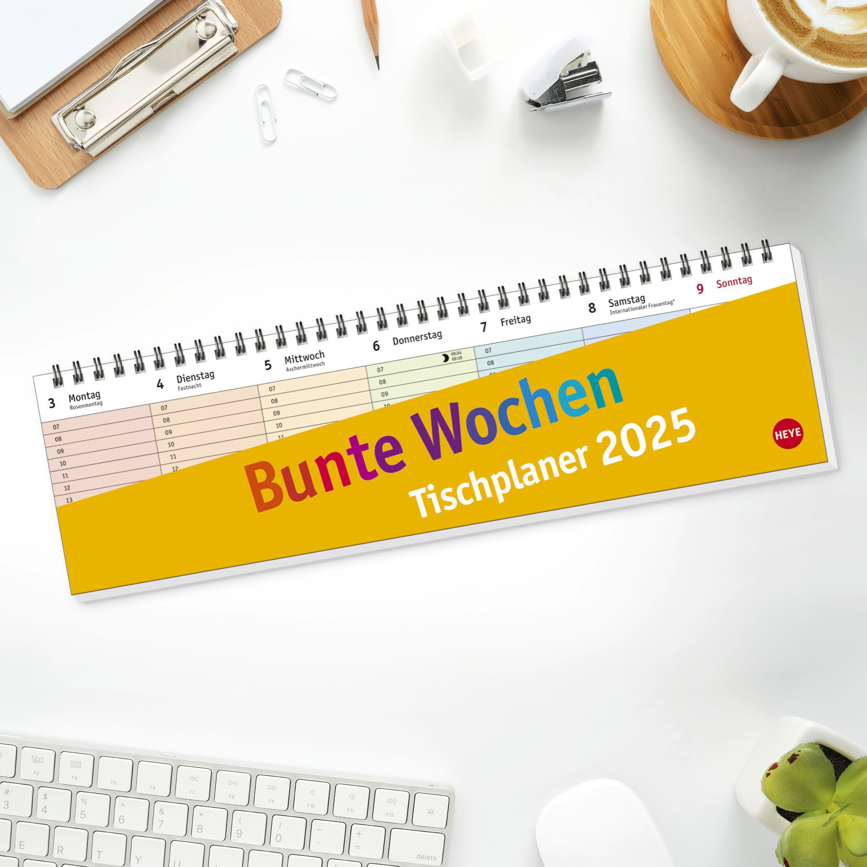 Anderes Coverbild Bunte Wochen Wochenquerplaner 2025