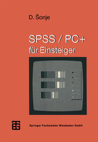 Vorderes Coverbild SPSS/PC+ für Einsteiger