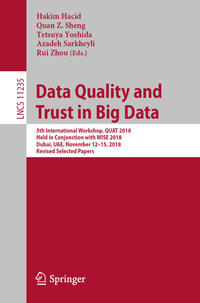 Vorderes Coverbild Data Quality and Trust in Big Data