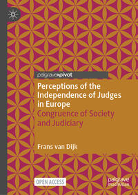 Vorderes Coverbild Perceptions of the Independence of Judges in Europe