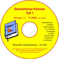 Vorderes Coverbild Lernsoftware / Elementares Können 1