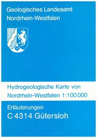 Vorderes Coverbild Hydrogeologische Karten von Nordrhein-Westfalen 1:100000 / Gütersloh