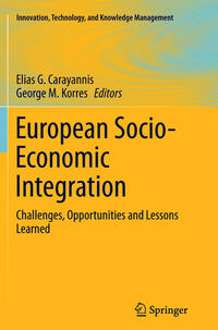 Vorderes Coverbild European Socio-Economic Integration