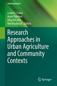 Vorderes Coverbild Research Approaches in Urban Agriculture and Community Contexts