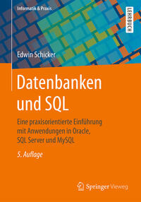 Vorderes Coverbild Datenbanken und SQL