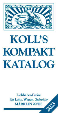 Vorderes Coverbild Koll's Kompaktkatalog Märklin 00/H0 2023