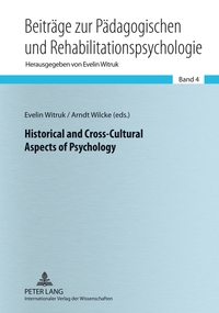 Vorderes Coverbild Historical and Cross-Cultural Aspects of Psychology