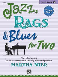 Vorderes Coverbild Jazz, Rags & Blues for Two, Book 4