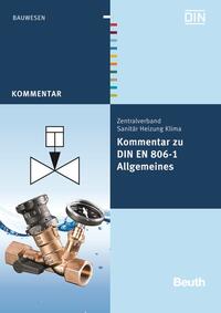 Vorderes Coverbild Kommentar zu DIN EN 806-1 - Buch mit E-Book
