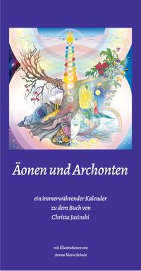 Vorderes Coverbild Immerwährender Kalender Äonen und Archonten