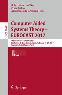 Vorderes Coverbild Computer Aided Systems Theory – EUROCAST 2017