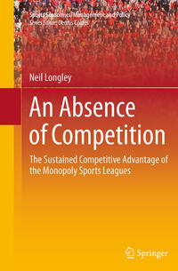 Vorderes Coverbild An Absence of Competition