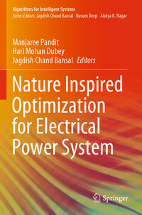 Vorderes Coverbild Nature Inspired Optimization for Electrical Power System