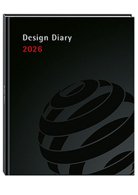 Vorderes Coverbild Design Diary 2026