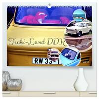 Vorderes Coverbild Trabi-Land DDR (hochwertiger Premium Wandkalender 2026 DIN A2 quer), Kunstdruck in Hochglanz