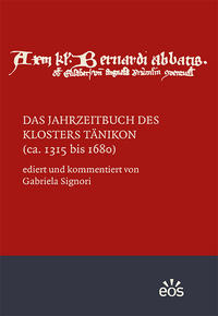 Vorderes Coverbild Das Jahrzeitbuch des Klosters Tänikon (ca. 1315 bis 1680)