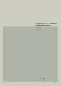 Vorderes Coverbild Durchstanzversuche an Stahlbeton- und Spannbetonplatten