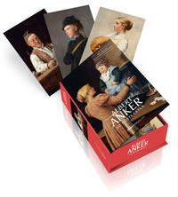 Vorderes Coverbild Postkartenbox Albert Anker