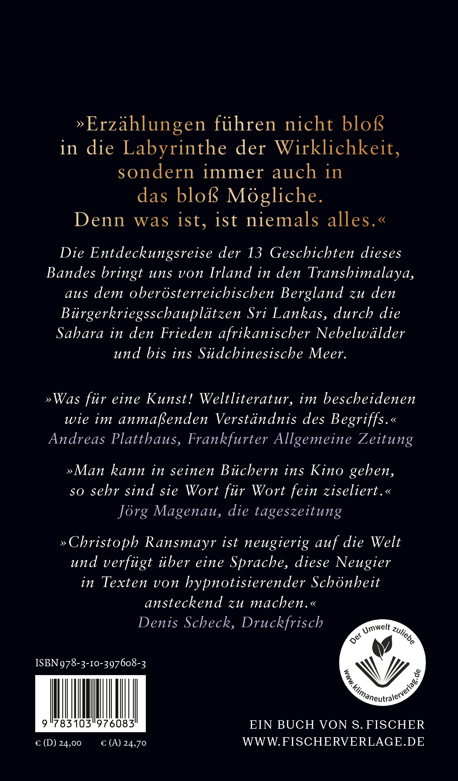 Rückseitencover Als ich noch unsterblich war
