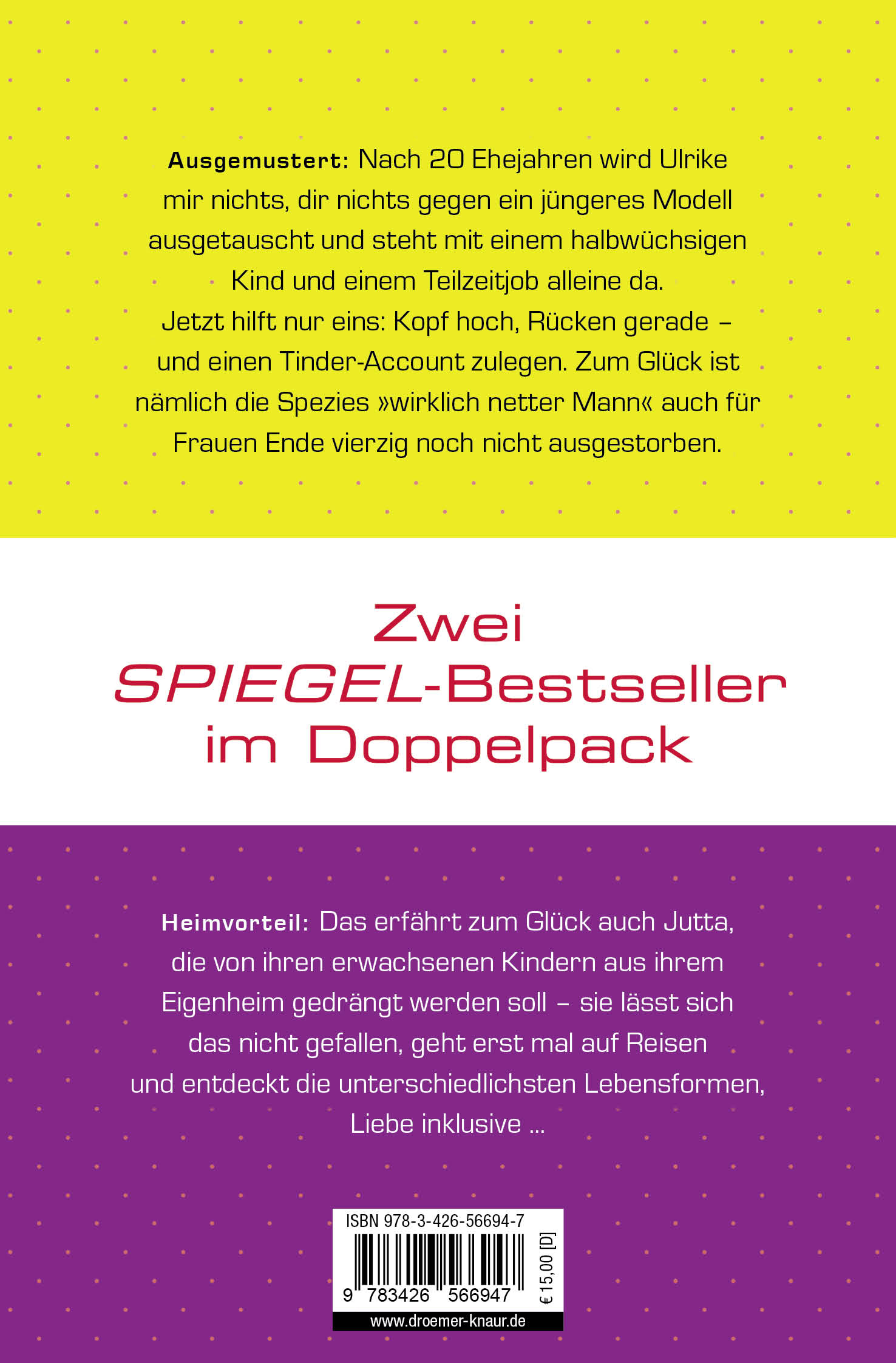 Rückseitencover Ausgemustert & Heimvorteil