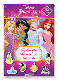 Vorderes Coverbild Disney Prinzessin: Zauberhafter Sticker- und Malspaß