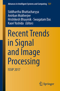 Vorderes Coverbild Recent Trends in Signal and Image Processing